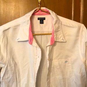 American Eagle princess cut button down